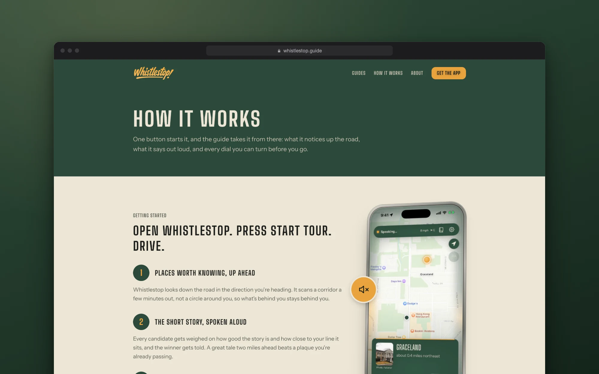 How it Works on whistlestop.guide